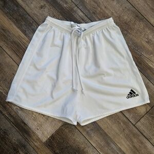 White Athletic Shorts | Vintage Style  Gym Core | Size Medium